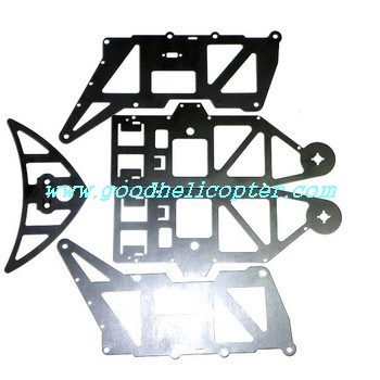 jts-828-828a-828b helicopter parts metal main frame set 5pcs - Click Image to Close